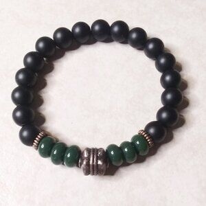 Unisex + Masculine! Perfect for Tomboys + Hard Playing Girls! Beaded Bracelets